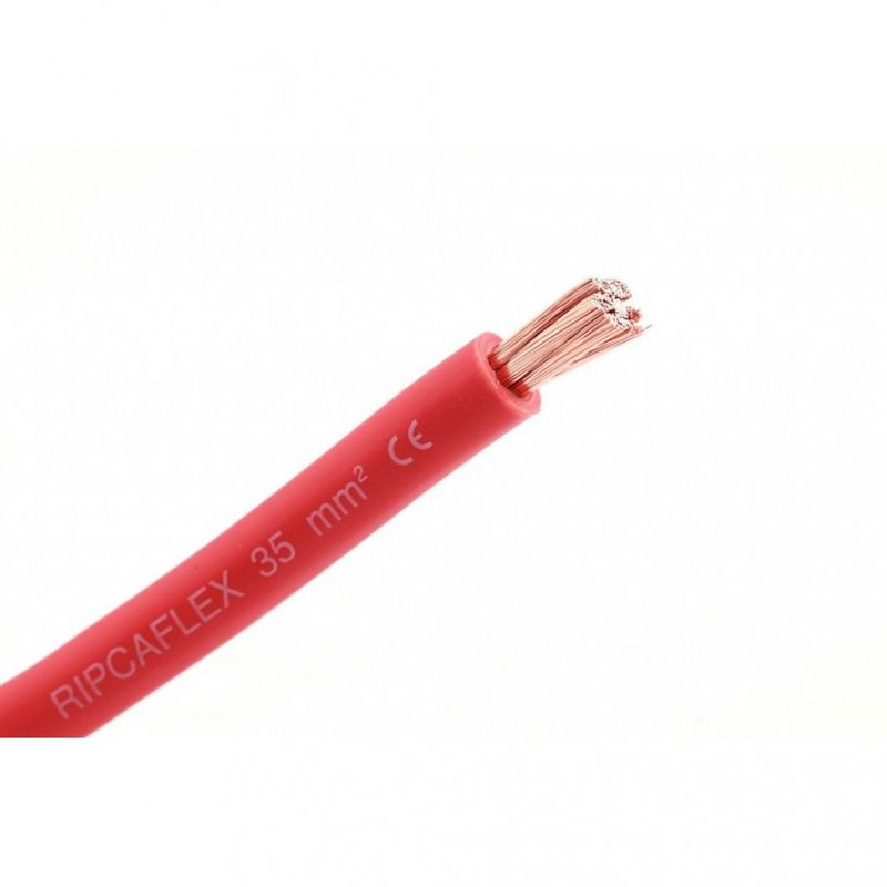 KABEL 35mm2 Rød