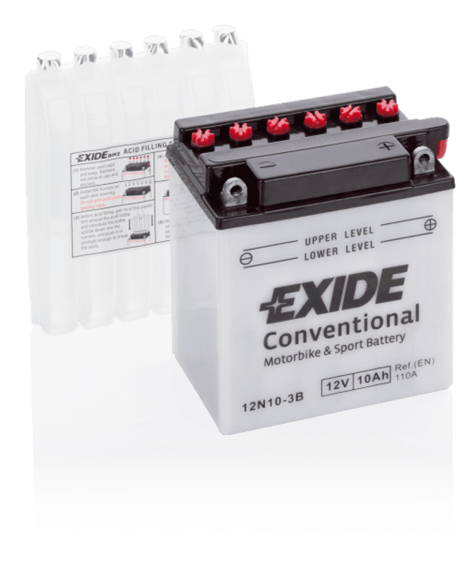 4942 EXIDE MC 12N10-3B