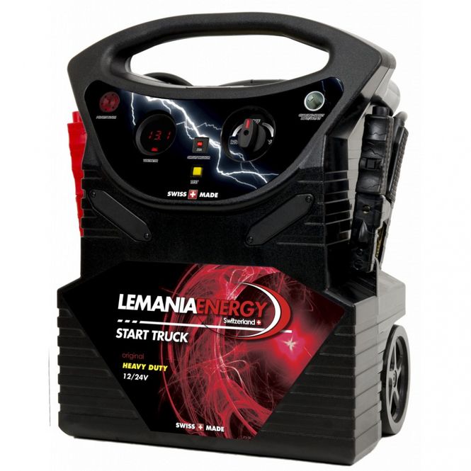 Hovedbilde LEMANIA Startbooster Proff 12/24V 6400A (P3-TR-33)