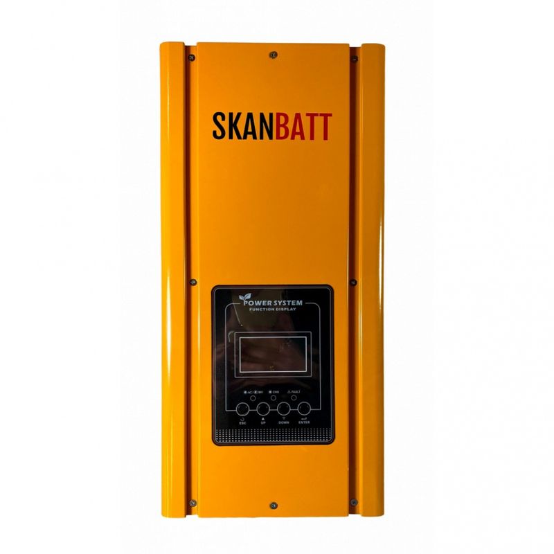 SKANBATT Kombi-Inverter og Batterilader 12V 1000W