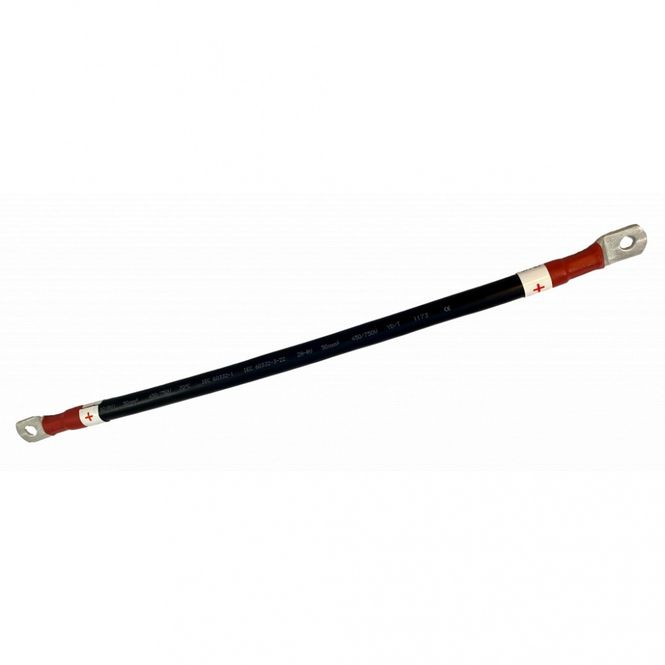 Hovedbilde Batterikabel 50mm2 med 8mm øyer 40cm - PLUSS