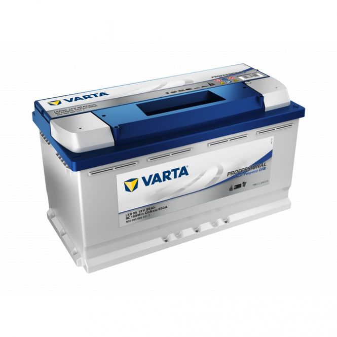Hovedbilde VARTA  LED95 Fritidsbatteri EFB Batteri 12V 95AH 850CCA 