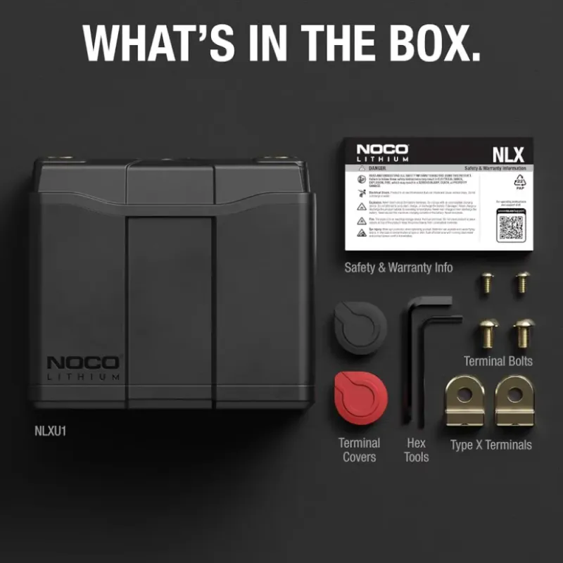 NOCO Dual Litium Batteri - 40Ah 600CCA