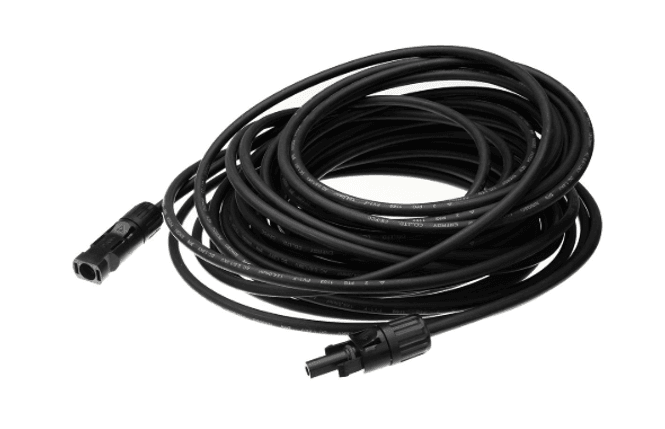 Hovedbilde PV Kabel 2x6mm2 15mtr med MC4 kontakter