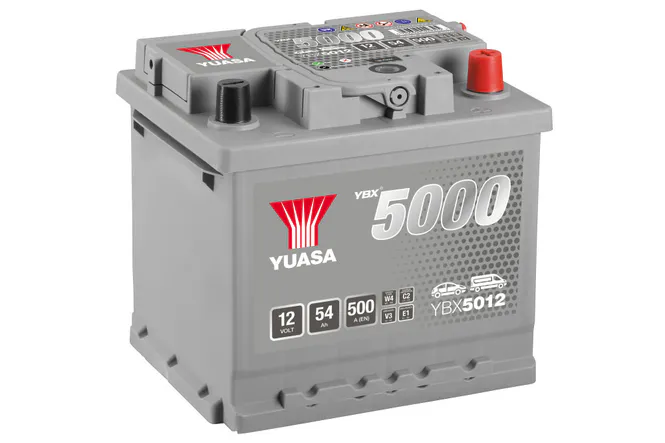 Hovedbilde YUASA YBX5012 (12V 54Ah)