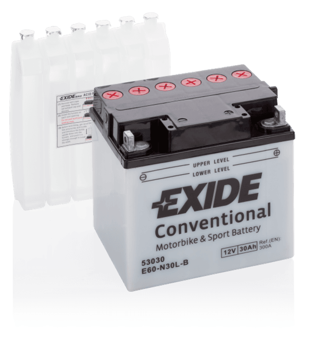 Hovedbilde 4998 EXIDE MC E60-N30L-B 12V 30AH