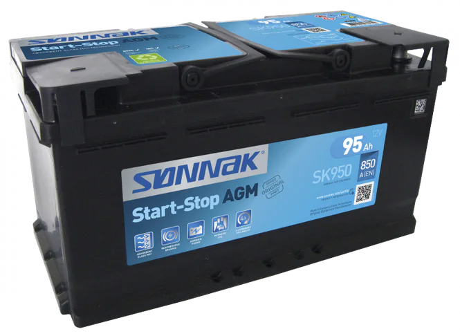 Hovedbilde SK950 SØNNAK START-STOP AGM 95AH