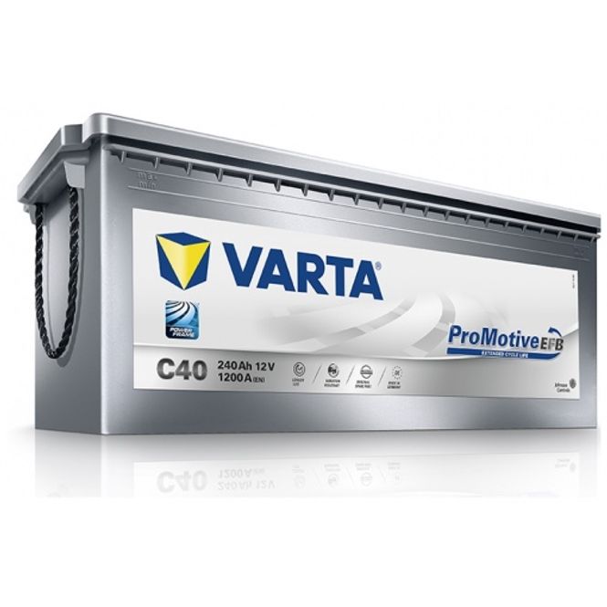Hovedbilde  VARTA C40 Promotive EFB Batteri 12V 240AH 1200CCA EN 