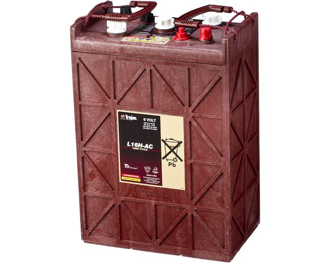 Hovedbilde TROJAN Deep Cycle Traksjonsbatteri 6V 435AH (296x176x425mm) +dia