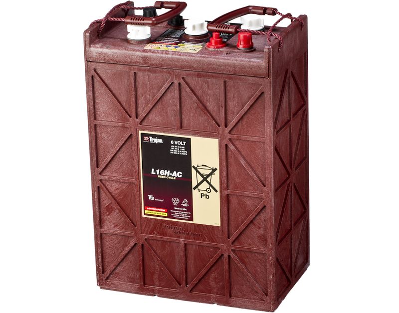 TROJAN Deep Cycle Traksjonsbatteri 6V 435AH (296x176x425mm) +dia