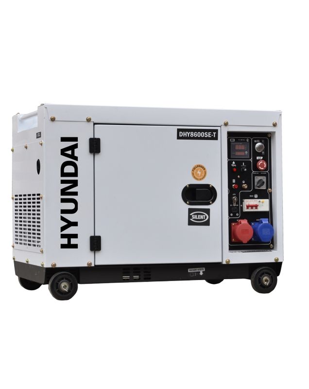 HYUNDAI DHY8600SE-T Aggregat 7900W - Elektrisk start  Diesel