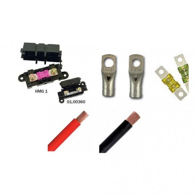 Hovedbilde Vanlife Inverter Kabelpakke 300W & 600W