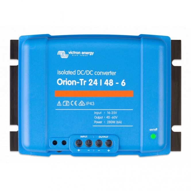 Hovedbilde VICTRON Orion TR Omformer DC-DC 24>48V 6A