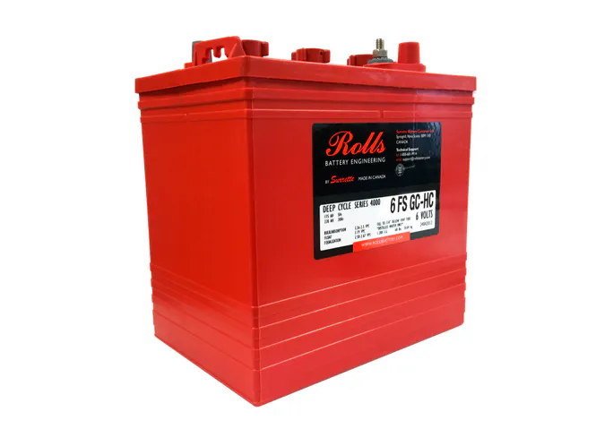 Hovedbilde ROLLS 6-FS-GC-HC Deep Cycle Batteri 6V 235AH (259x181x279mm)