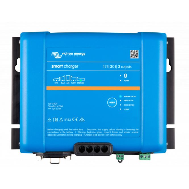 Hovedbilde VICTRON Phoenix Smart IP43 Batterilader 12V 30A 3-kanaler 120-240V