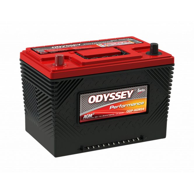 Hovedbilde ODYSSEY ODP-AGM34 AGM Batteri 12V 61AH 792CCA (275x172x199mm) 