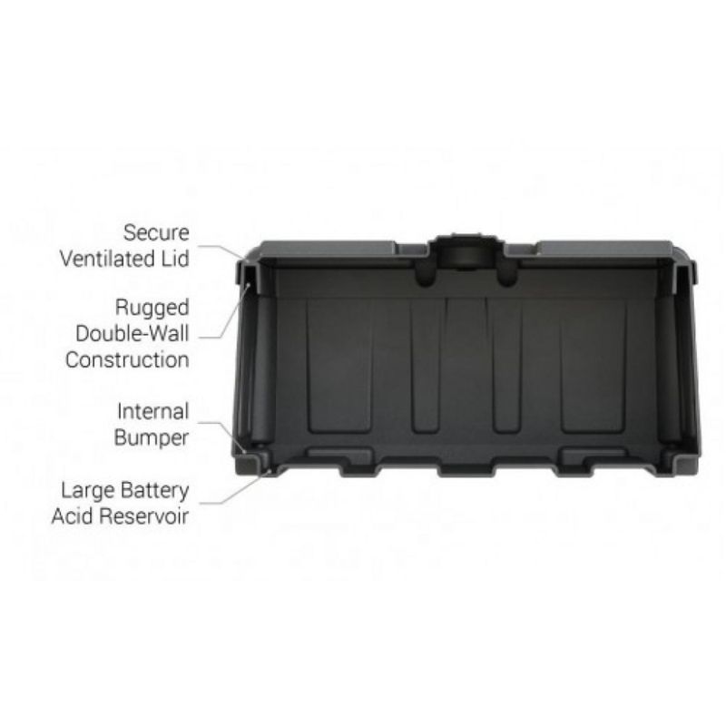 Batterikasse 533x584x269mm (Innvendig)