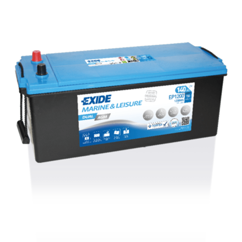 EP1200 EXIDE DUAL AGM 140AH