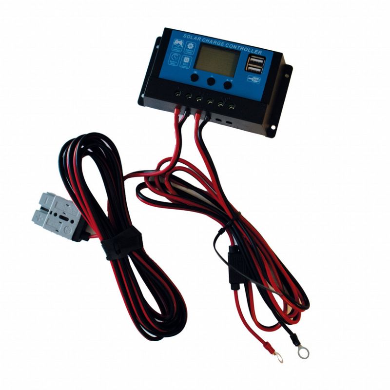 SKANBATT Sammenleggbart Solcellepanel 120W m/regulator