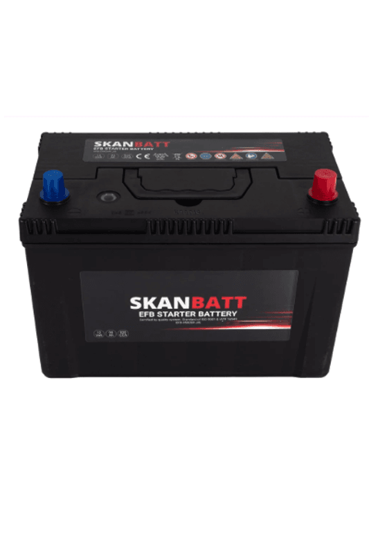 SKANBATT EFB Startbatteri 12V 95AH 820CCA (304x172x225mm) +R