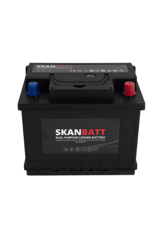 SKANBATT Dual Purpose 12V 62AH 630CA (242x175x190mm) +R