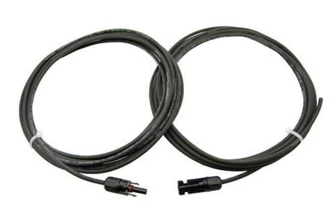 Hovedbilde PV Kabel 2x6mm2 5mtr med MC4 kontakter