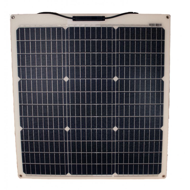 SKANBATT Fleksibelt Solcellepanel Mono 55W - 580x540x2mm
