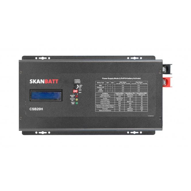 Hovedbilde SKANBATT Batterilader 36/48V 2kW / 50A