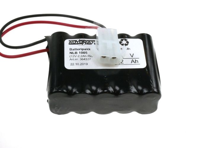 Hovedbilde NLB 1005 12V-2,2Ah-R2-Plugg 22