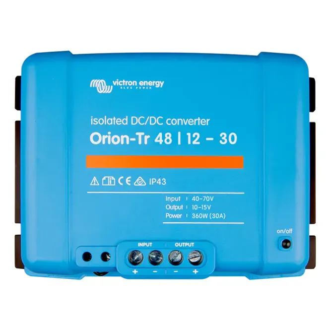 Hovedbilde VICTRON Orion TR Omformer DC-DC 48>12V 30A (Galvanisk isolert