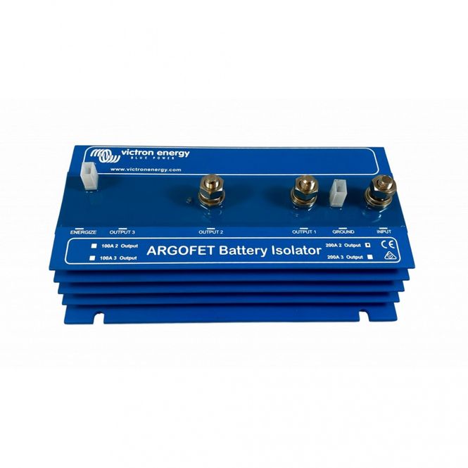 Hovedbilde VICTRON Argofet 200-2 Skillerele 200A til 2-batterier