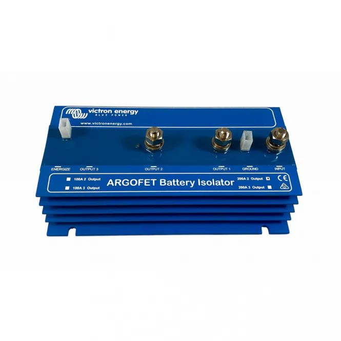 Hovedbilde VICTRON Argofet 200-2 Skillerele 200A til 2-batterier