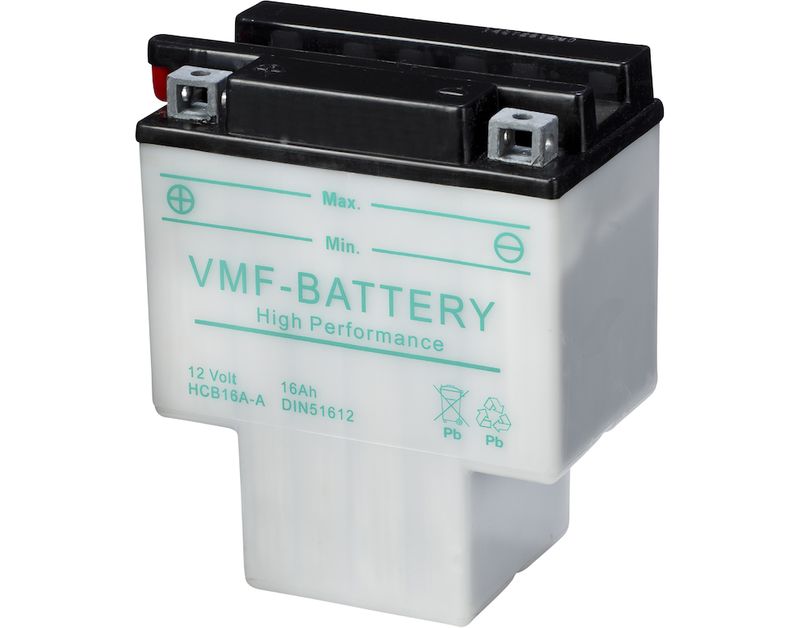 HCB16A-A MC Batteri 12V 16AH 140CCA (151x91x182mm) +venstre 