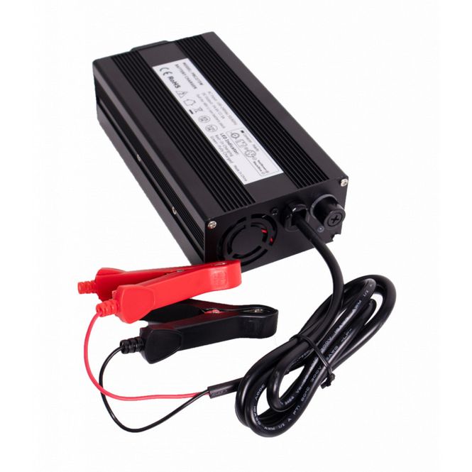 Hovedbilde Batterilader / Strømforsyning 54,6V 5A for LiFePO4