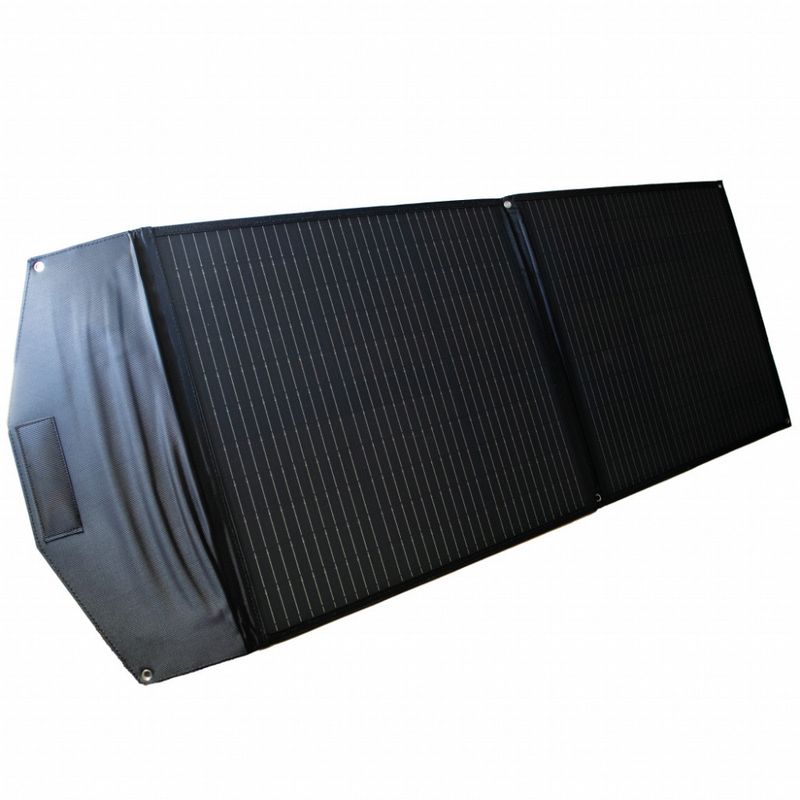SKANBATT Sammenleggbart Solcellepanel 120W m/regulator