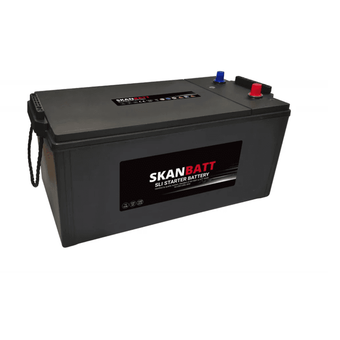 Hovedbilde SKANBATT SLI SHD Startbatteri 12V 230AH 1200CCA (518x276x218mm) +L