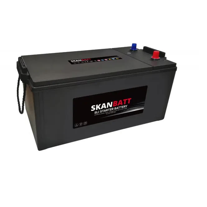 Hovedbilde SKANBATT SLI SHD Startbatteri 12V 230AH 1200CCA (518x276x218mm) +L