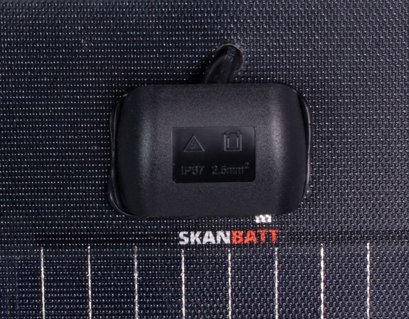 SKANBATT Fleksibelt Solcellepanel 40W - ETFE - 620x425x3mm