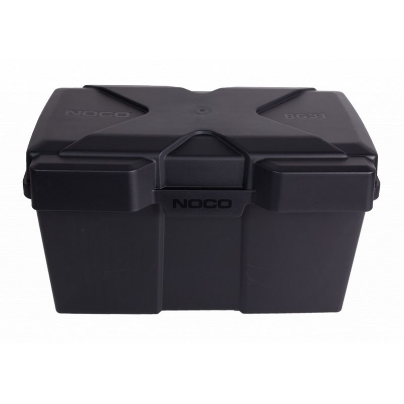 Batterikasse 372x185x205mm (innvendig) plast stor