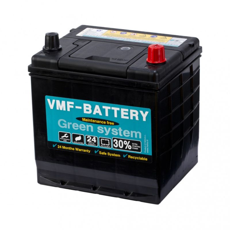 VMF Startbatteri 12V 50AH (200x172x200/220mm) +Høyre