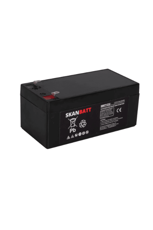 RITAR AGM Batteri 12V 3,2AH (134x67x61mm) F1