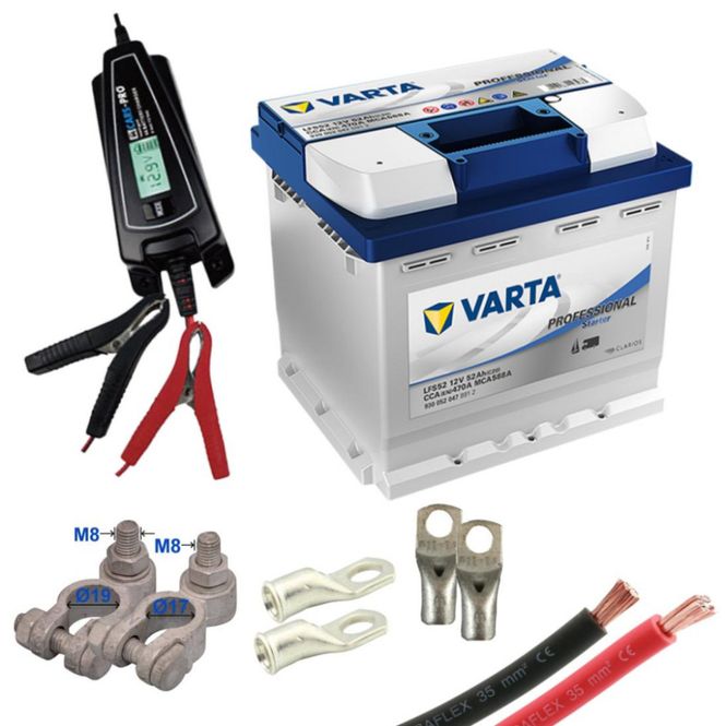 Hovedbilde Batteripakke til bensin aggregat standard