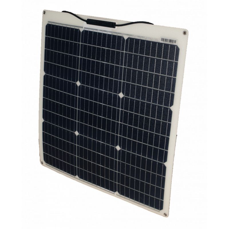 SKANBATT Fleksibelt Solcellepanel Mono 55W - 580x540x2mm