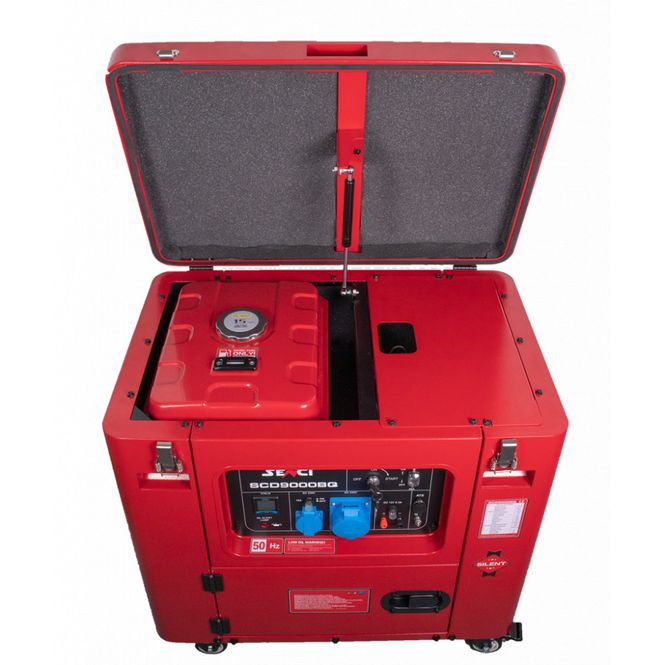Hovedbilde SENCI SCD9000BQ Aggregat - Diesel - Max 6000W - Elektrisk 