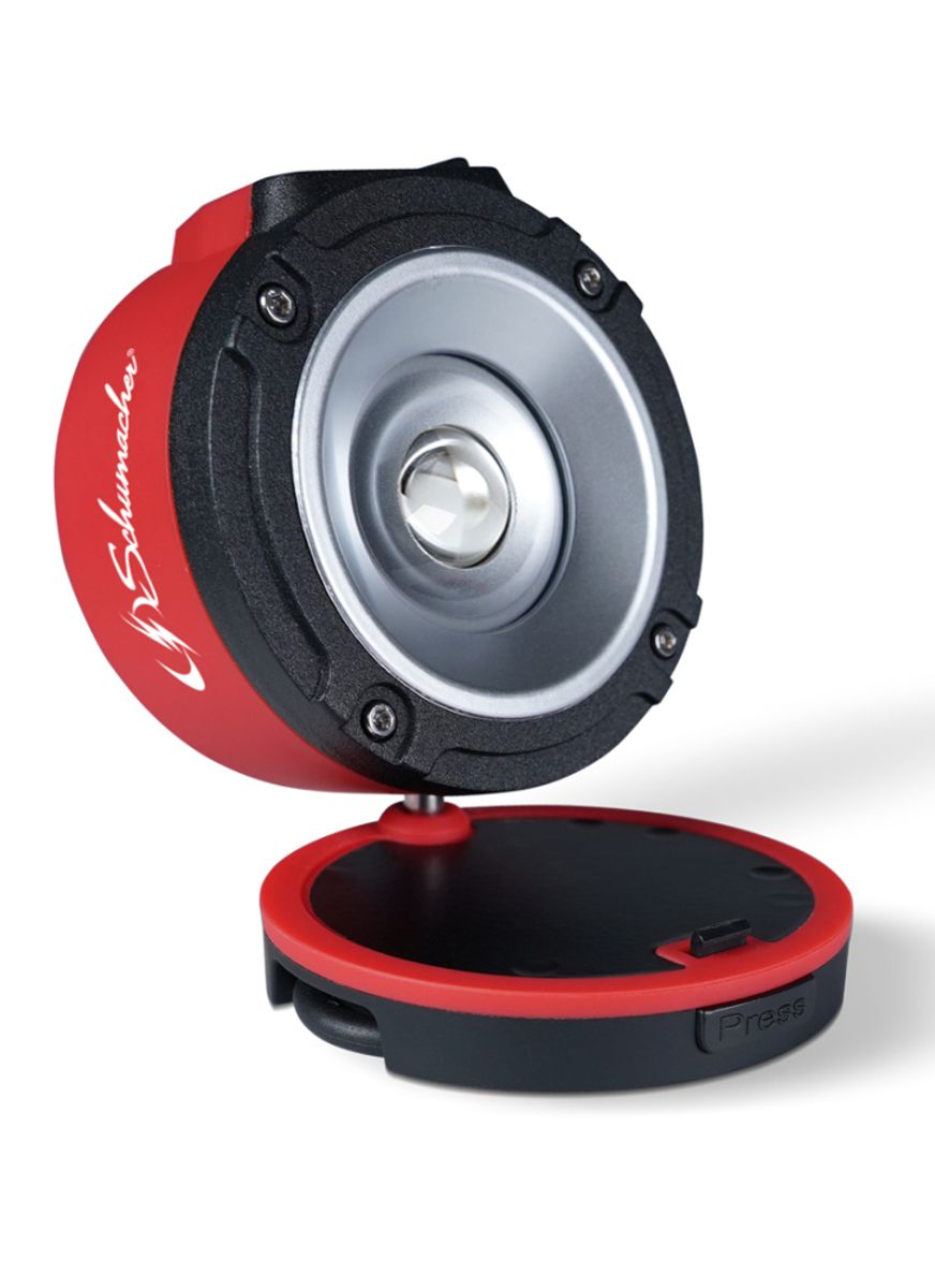 Schumacher 6W oppladbar «COB» LED-lykt SL886RU